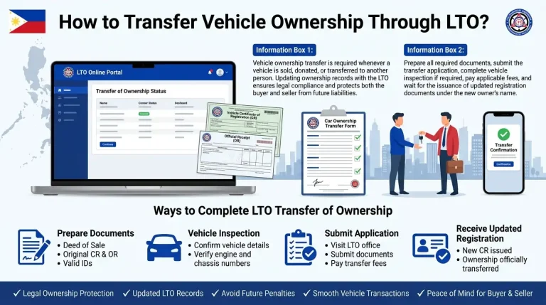 Complete Guide to Transferring Vehicle Ownership in the Philippines