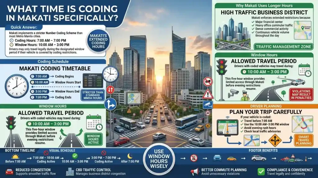 What Time Is Coding in Makati Specifically