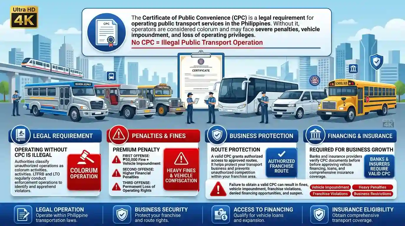 Why Do Transport Operators Need a Certificate of Public Convenience